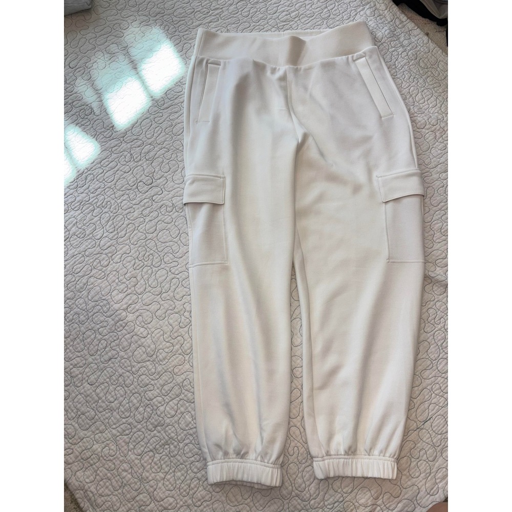 Calia Womens Scuba High Rise‎ Cargo Joggers Sweatpants Large NWOT